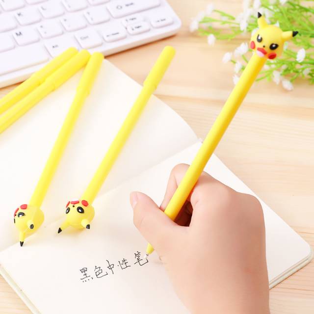

Pulpen pikachu 4 pcs /12 pcs PULPEN BOLPOINT BALLPOINT PENA PEN GEL KARAKTER SEKOLAH JAKARTA READY -IV182