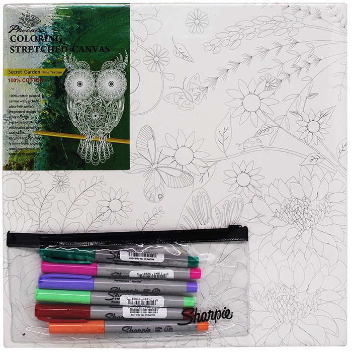 

TERMURAH PHOENIX KANVAS BUTTERFLY X SHARPIE POUCH (6 COLORS)