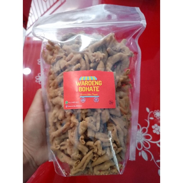 

kripik usus ayam waroeng bohate
