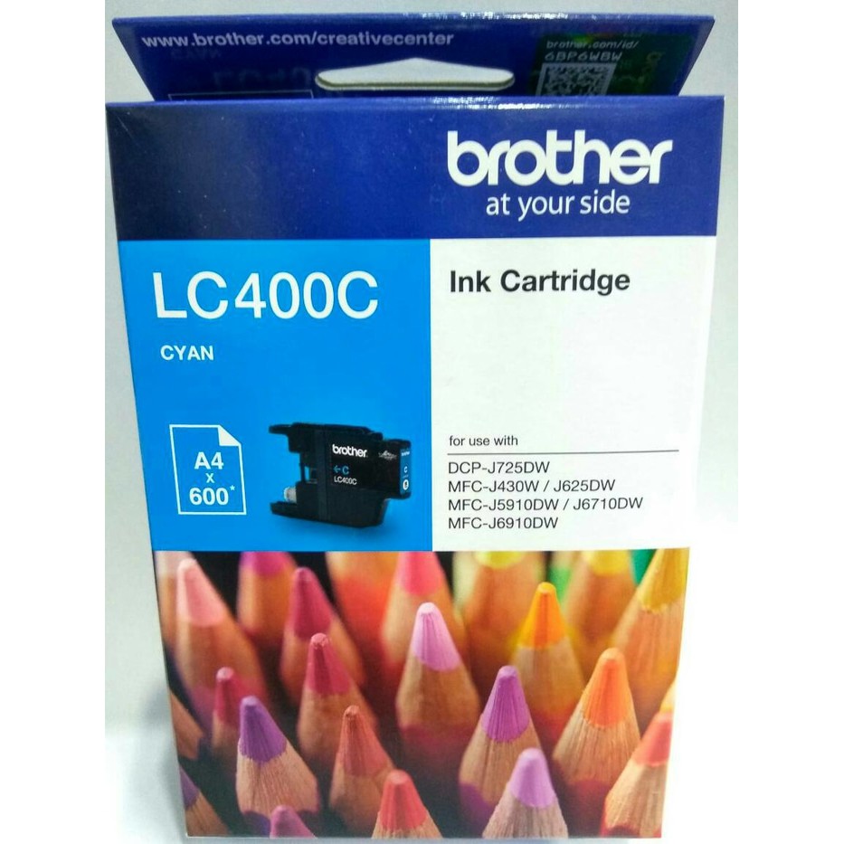 Tinta Brother LC-400 Ink Tinta Original Brother (Cyan)