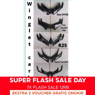 winglet arm r150 150 cbr150r vario karbon carbon wtp r25 aero facelift One SS
