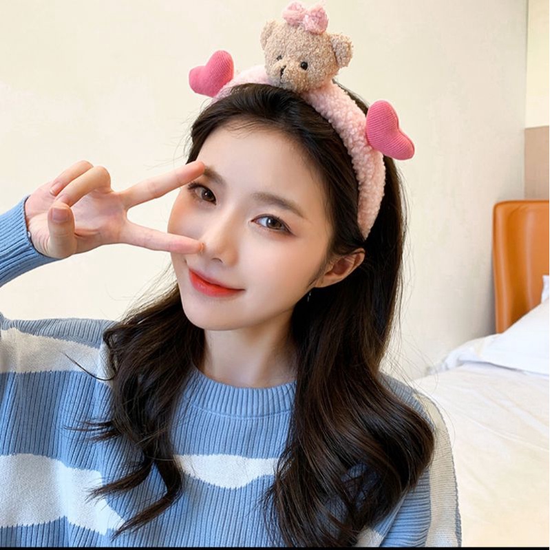 BANDO FLUFFY BEAR RABBIT  / BANDO BONEKA KOREA LUCU / BANDO BERUANG