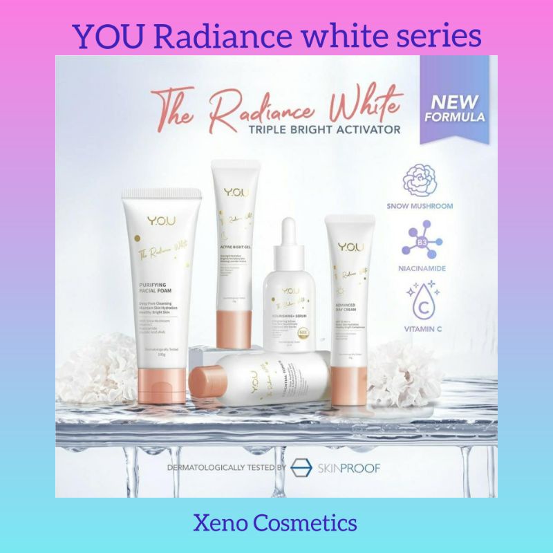 YOU radiance white series / skincare untuk kulit glowing