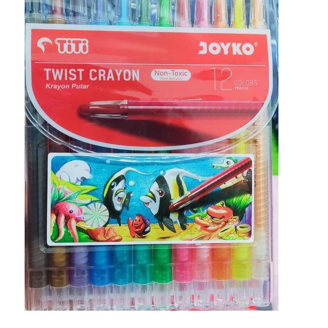 

Ready.>561VR Crayon Putar Titi Panjang 12 Warna