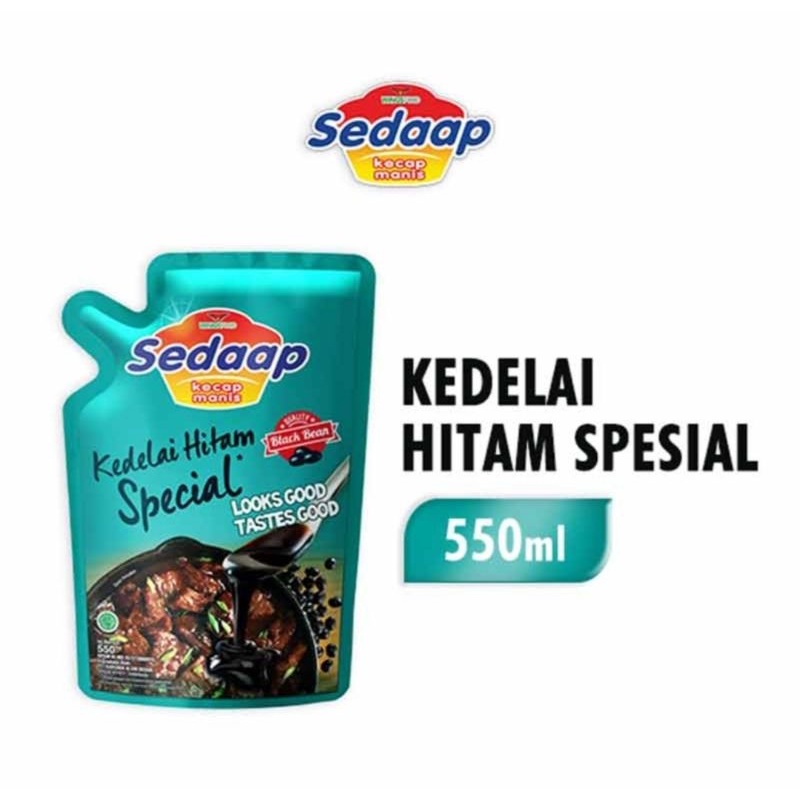 

BBC-> [625GR] KEDELAI HITAM SPESIAL KECAP "SEDAAP" KEMASAN 550ML