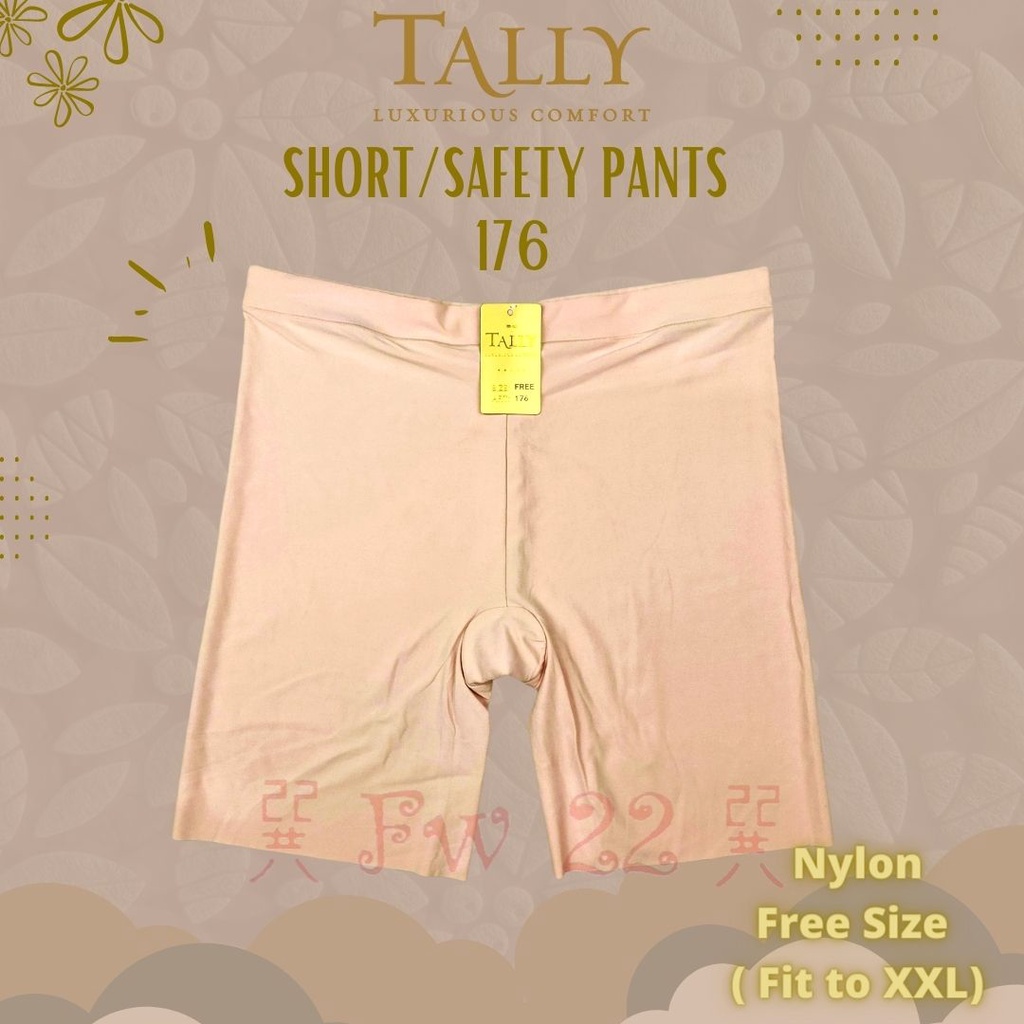 Short Pants Tally 176 Berbahan Nylon Licin yang Lentur dan Nyaman serta Lembut di Kulit Seharian