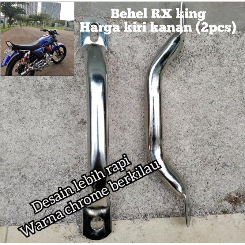 Behel Jok Samping RX King RXS Chrome Crome