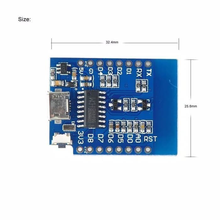 D1 WIFI mini V2 NodeMcu based on ESP8266 development board