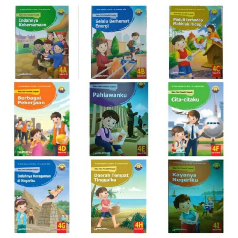 Tematik Yudhistira kelas 4 A,B,C,D,E,F,G,H,I K13