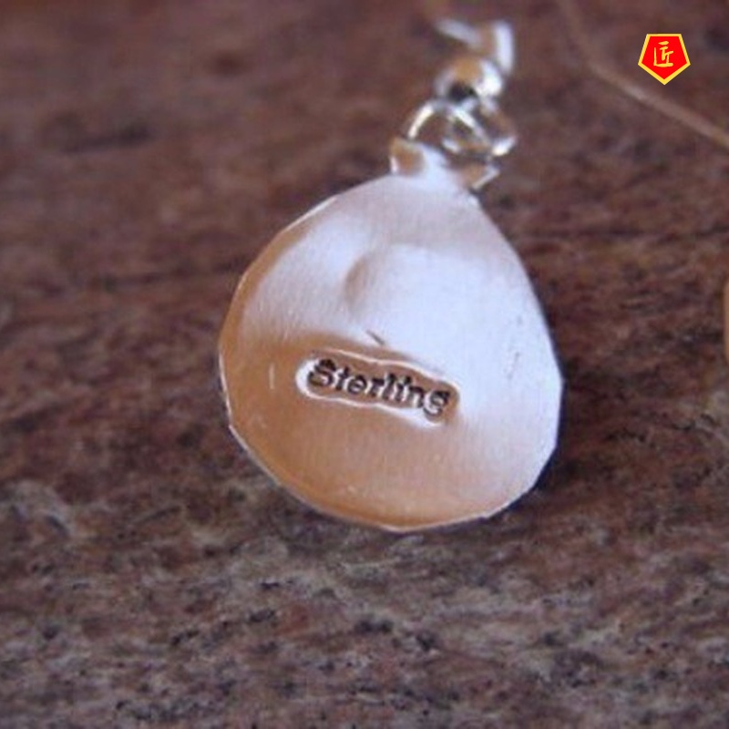 [Ready Stock]S925 Silver Vintage Turquoise Earrings