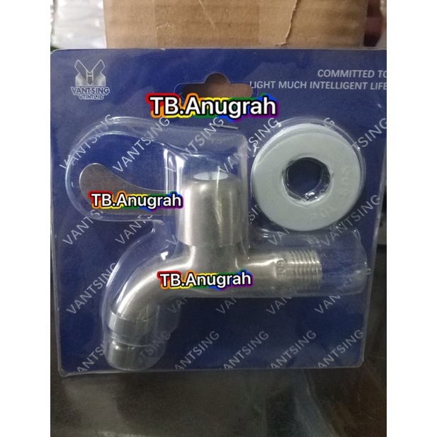 Kran Air Taman Stainless 304 Murah Keran Air Tembok Stenliss