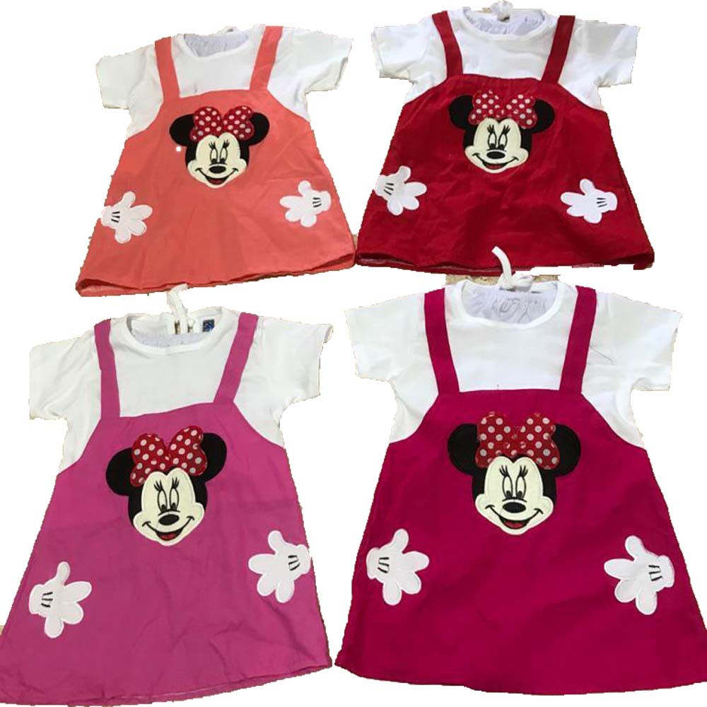 Dress Baju Bayi Perempuan Minnie Terjangkau