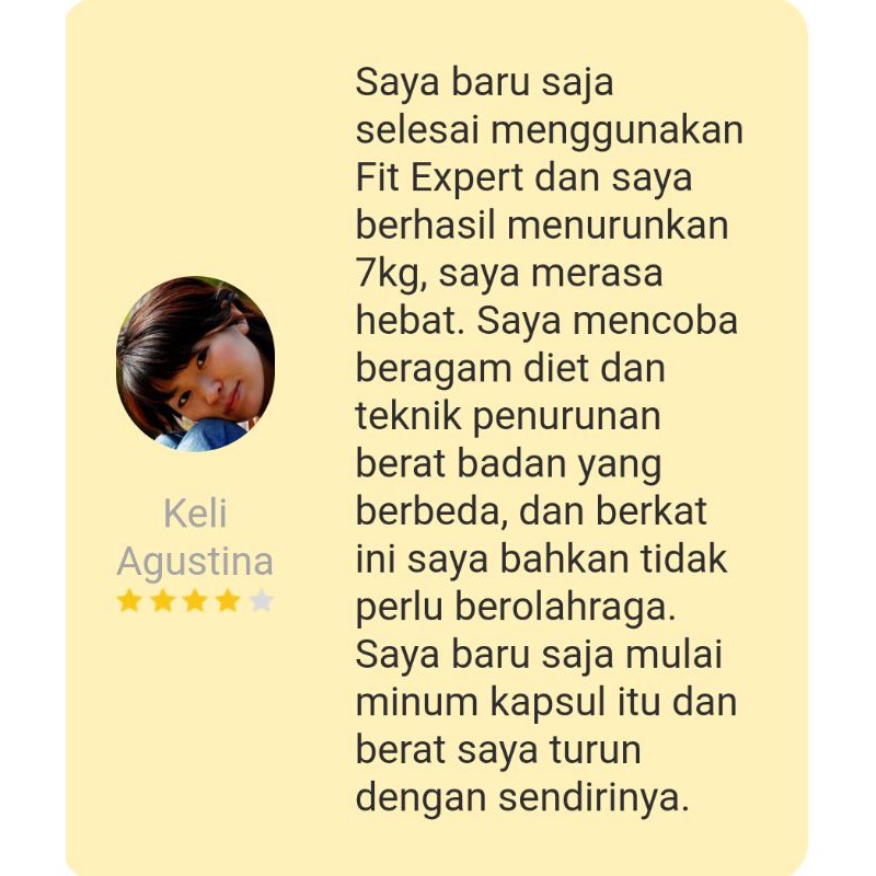 Fit Expert Asli Original Obat Herbal Penurun Berat Badan Pelangsing Diet Dan Detox Shopee Indonesia