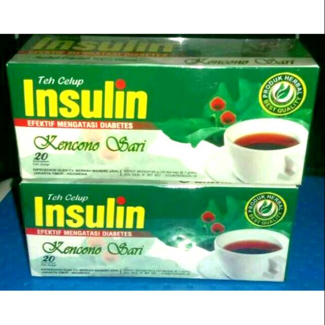 

Teh Celup Daun Insulin "Kencono Sari" untuk Diabetes