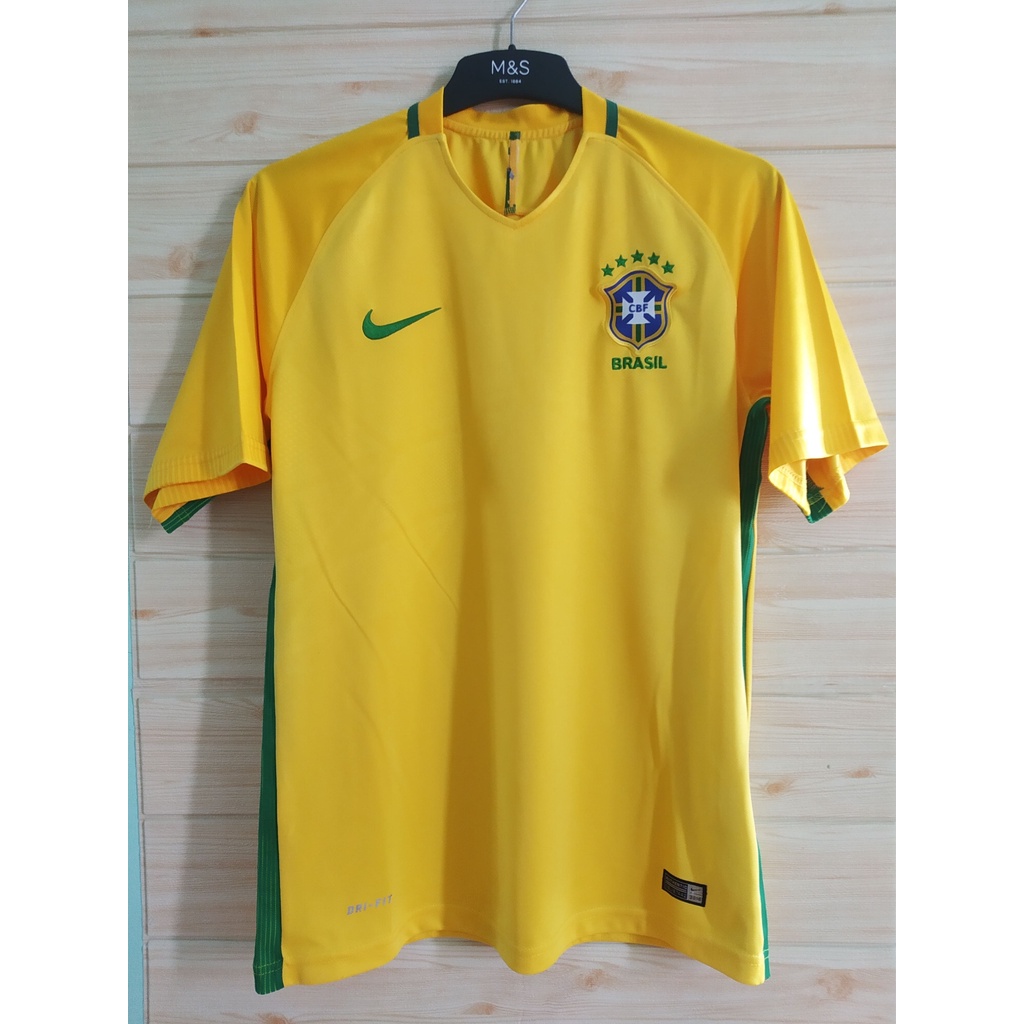 Jersey Brazil Home 2016 Grade Ori