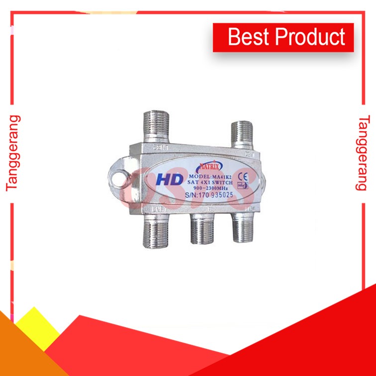 Best Product Switch 4x1 Matrix 4 LNB 1 Receiver Diseq OSPS