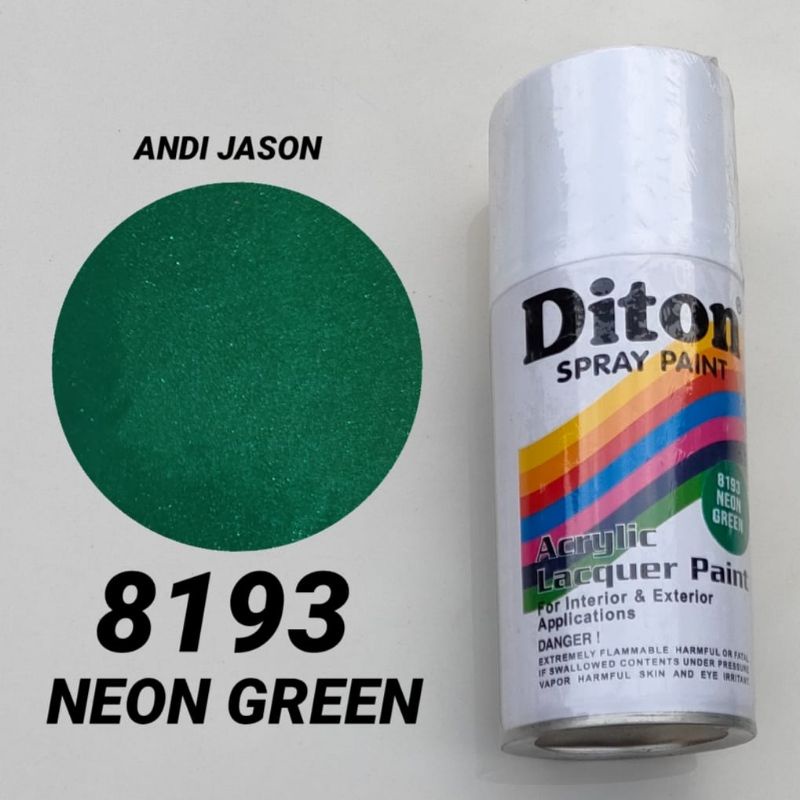 DITON CAT SEMPROT 300CC NO 8193 NEON GREEN