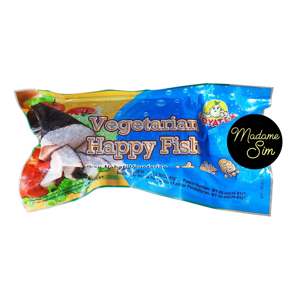 

HAPPY FISH YDX - IKAN NABATI VEGETARIAN (450 GR)