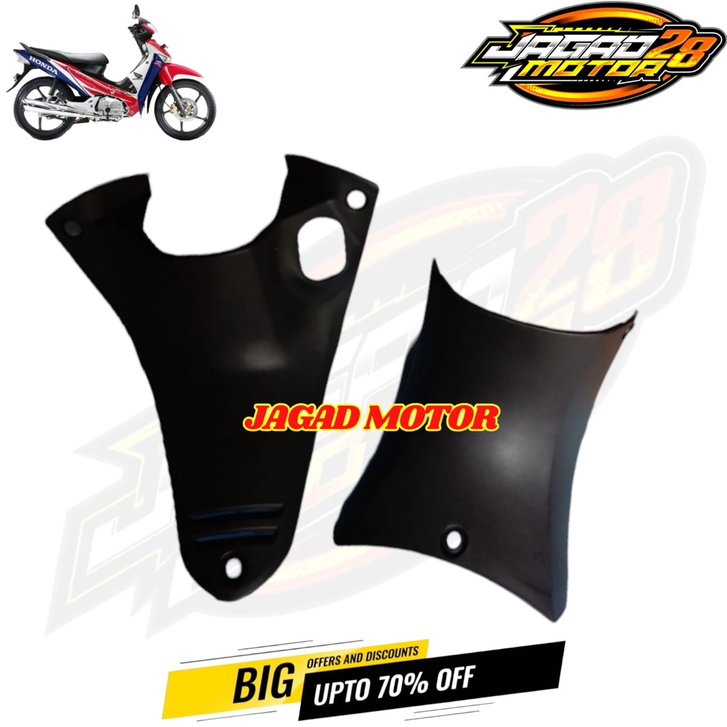 Reksil Kunci Atas Bawah Supra X 125 Lama / Dek Reksil Legshield Tengah Atas Bawah Honda Supra X 125 Lama / Cover Tengah Dek Kunci Atas Bawah Supra X 125 Lama