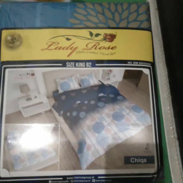 Sprei Ladyrose 160 Motif Star - Gc - Louis - Mu - Chelsea - Barca