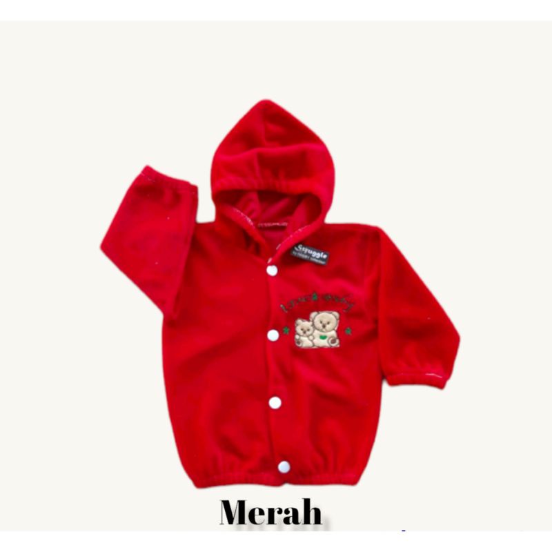 jaket bayi halus nyaman dan aman/jaket bayi