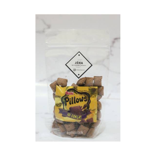 

[ Snack Kiloan TERMURAH ] Oishi Pillow Coklat 250 gram