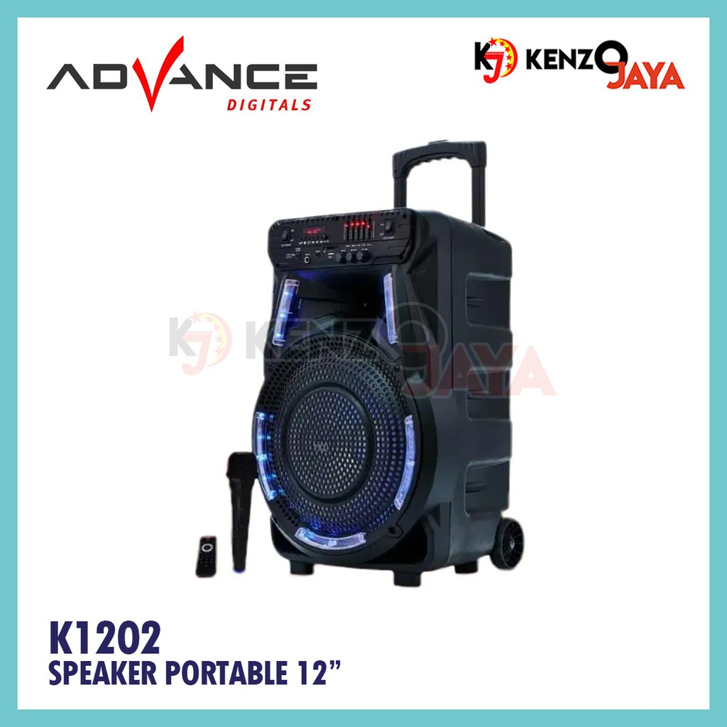 Speaker Portable 12" ADVANCE K1202