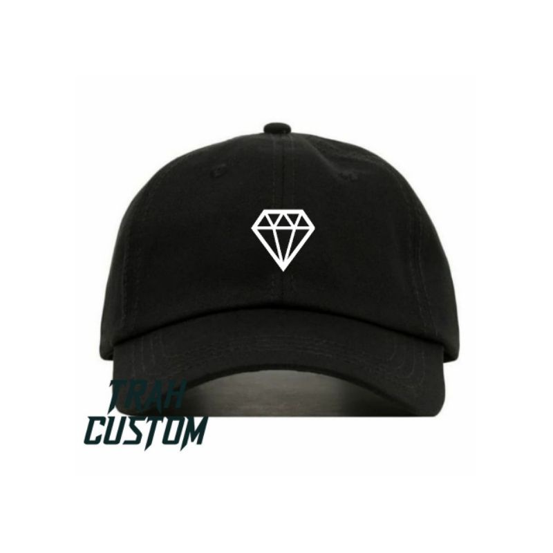Diamond / topi baseball logo diamon / polocaps diamond