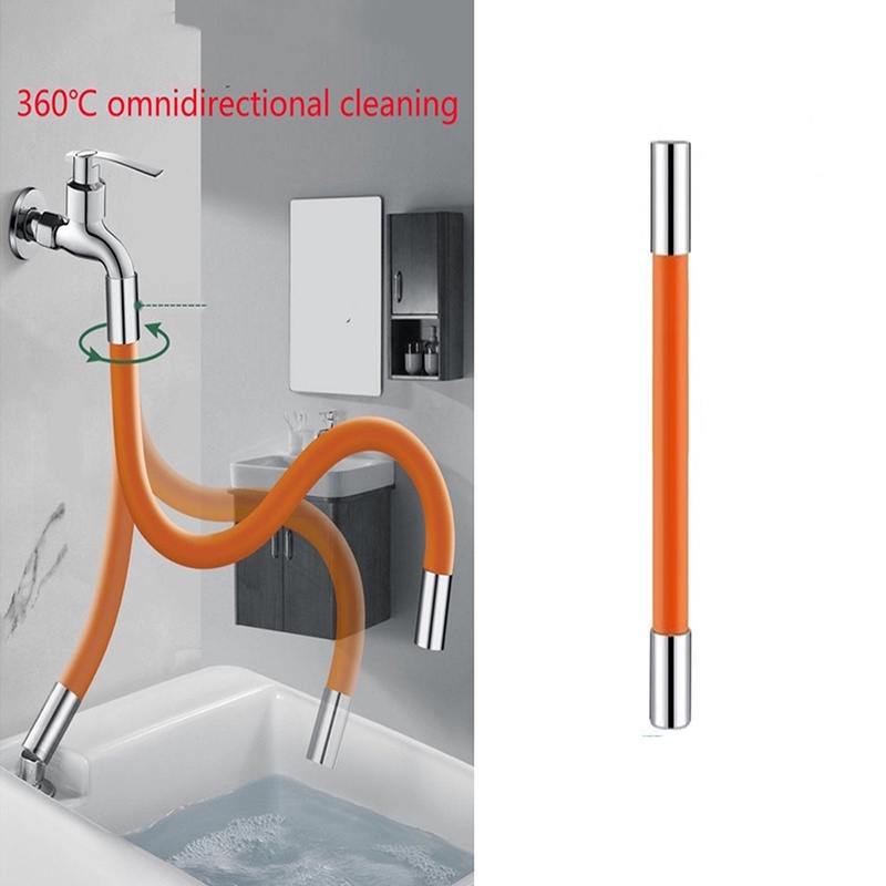 Extender Keran Universal Multifungsi Dapat Berputar 360 Derajat Untuk Kamar Mandi / Dapur