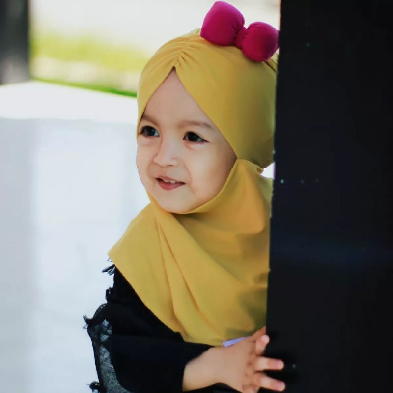 Jilbab Pita Pinggir Anak bayi Instan lucu 0-3 Tahun Bahan Adem | Hijab baby sekolah Sd newborn kekinian | Kerudung Perempuan Tk Lembut Terbaru 6-12 Bulan