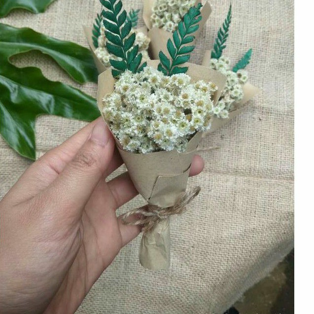 

buket mini kertas kraft