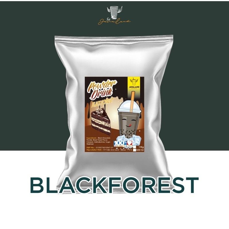 

Blackforest. Bubuk perasa minuman (powder drink) Javaland