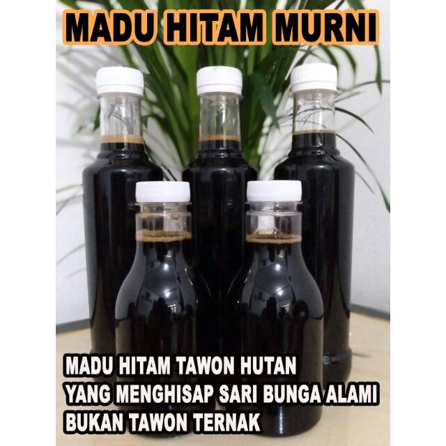 

Madu Hitam Asli Sumatera 500grm
