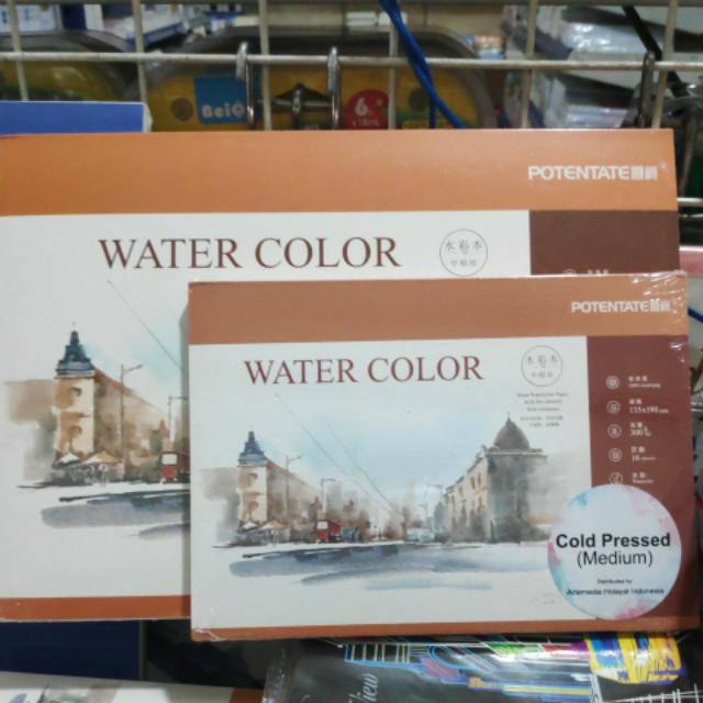 

Potentate water color pad cold press (medium surface) glued on 4 side