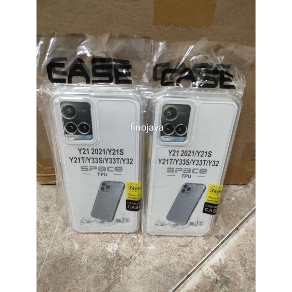 Softcase Vivo Y21S Y33s Y21A Y21T Y21 2021 Y32 Y33T Y33A Silikon Casing Selicon Case Bening Transparan Terasfaran Pelindung Pro Camera