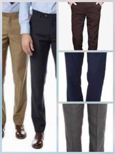 Celana Bahan Panjang Jumbo Big Size 39-48 Celana Kerja Celana Kantor Celana Formal  Celana Pria