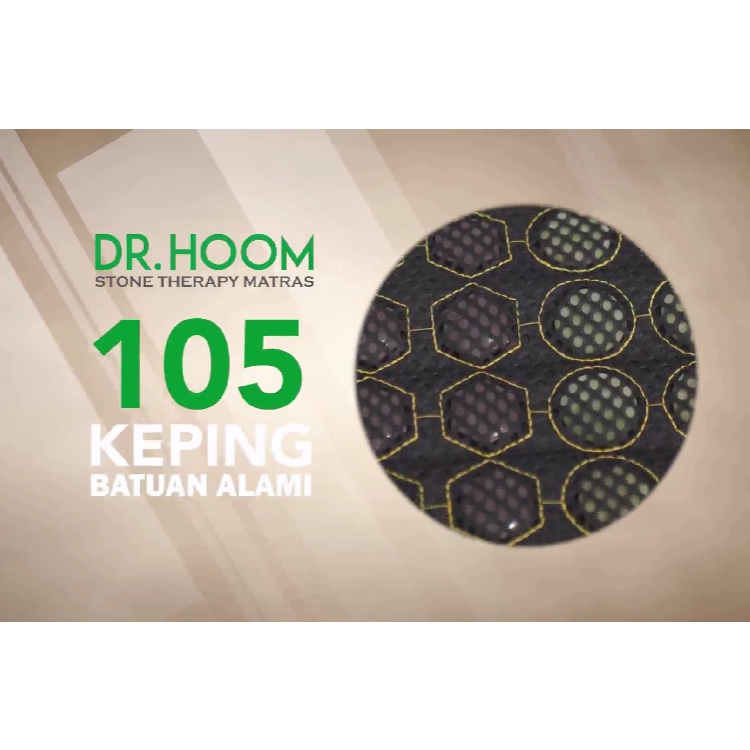 DR HOOM Stone Matras Therapy Matras Terapi Kesehatan Batu Mat Dr. Hoom