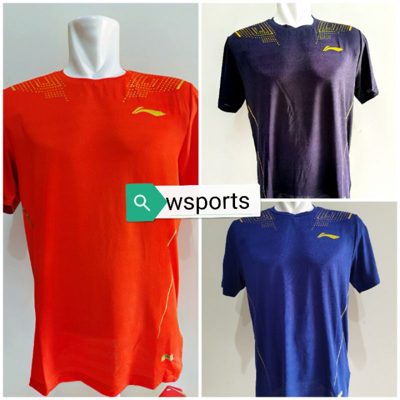 TIMNAS INDO Kaos Jersey Badminton LiNing Sudirman Thomas Cup Original
