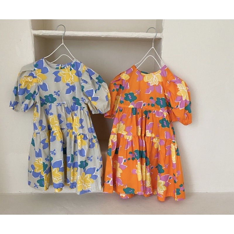 Floral dress anak