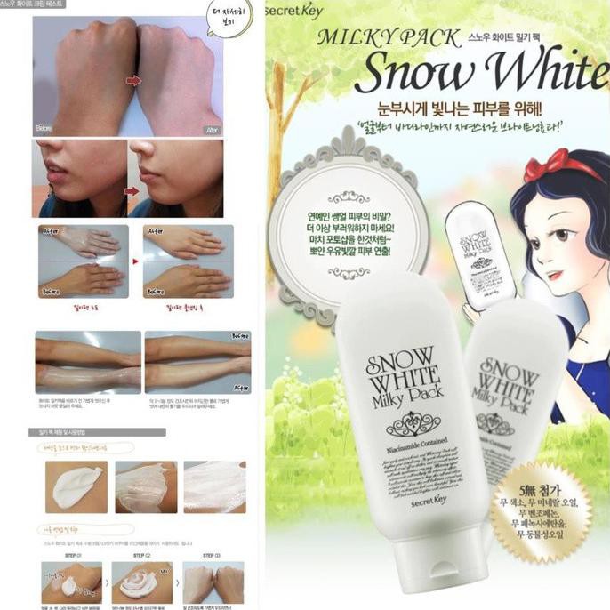 Big Sale Secret Key Snow White Milky Pack Diskon