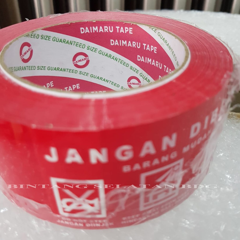 LAKBAN ISOLASI TAPE SELOTAPE DAIMARU JANGAN DIBANTING