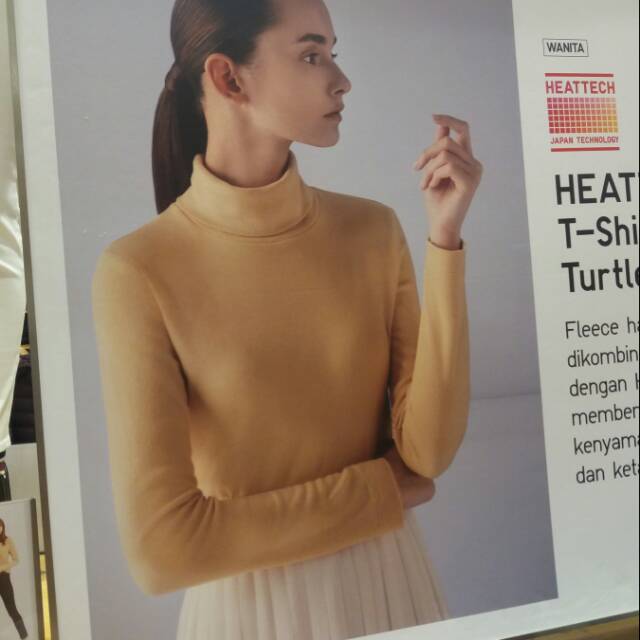 UNIQLO HEATTECH TURTLE NECK Woman & Men SALE