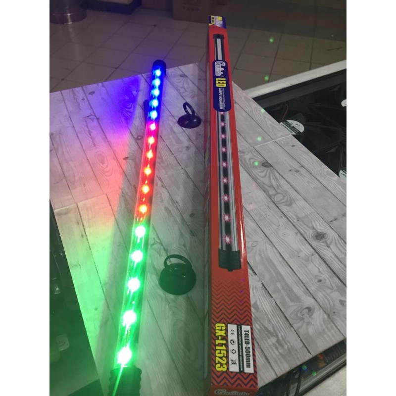 Lampu aquarium LED 9 watt RGB Gaxindo