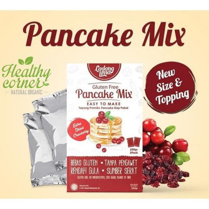 

Pancake Mix Tepung Premiks Extra Cranberry (220 gr) - Ladang Lima KOMPLIT