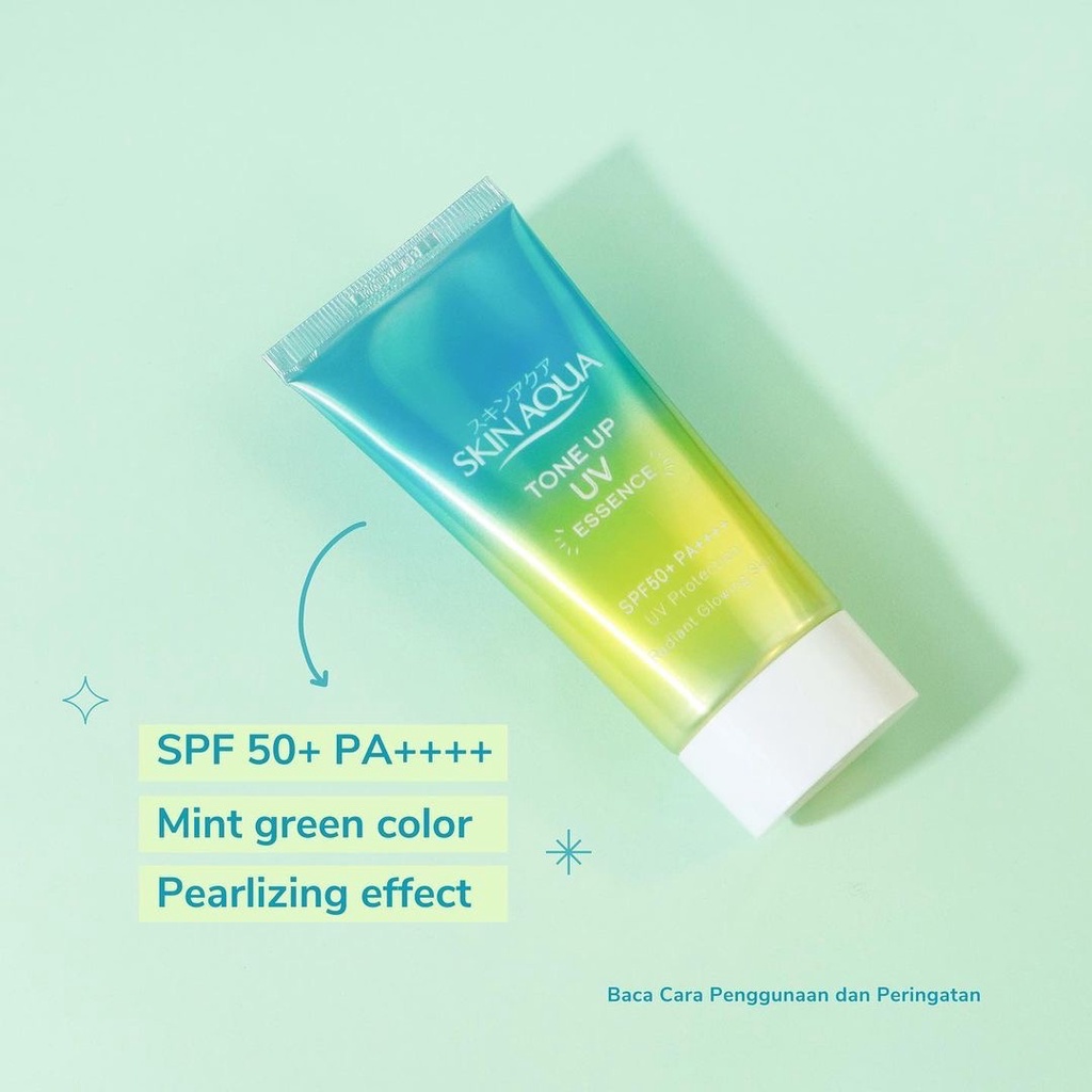 SKIN AQUA Japan / UV Moisture Whitening Mild Milk Gel SPF 50 30 25 20 PA++++ / Tone Up UV Essence Protection Radiant Glowing Skin 40gr / Violet Mint Green / BB Cream Perfect Moisture Matte / Sunscreen Suncare Sunblock Sunblok / Paket Wajah Face Body Rohto