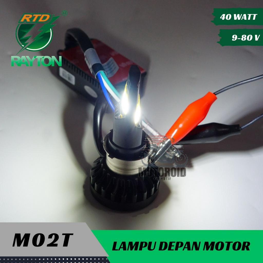 LAMPU 8 MATA 40 WATT DEPAN MOTOR RAYTON M02T WITH FAN HI LO RTD