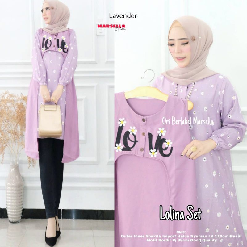 LOLINA SET TUNIK BY MARSELLA A298