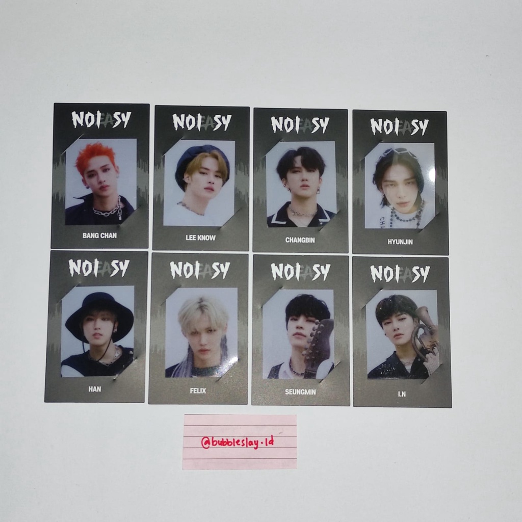 Official Stray Kids Noeasy 'Frame Photocard' Hyunjin Felix Lino Seungmin I.N POB PC
