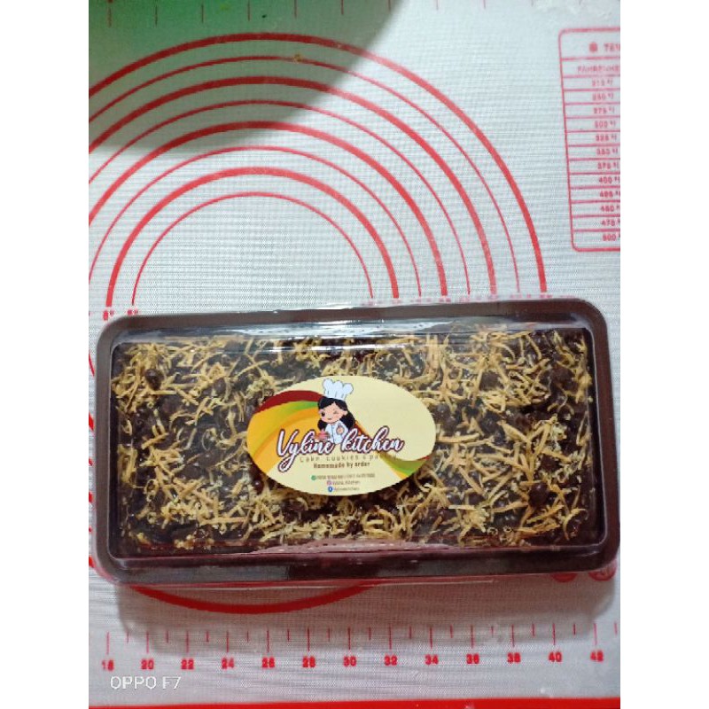 

Brownies Fudgy panggang keju