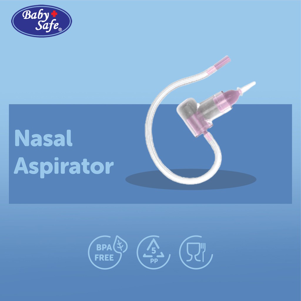 Baby Safe Nasal Aspirator / Pembersih Hidung / Pembersih Ingus / Sedotan Ingus Bayi